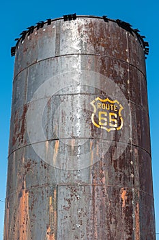 Water tower on Route 66