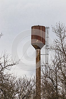 Water tower, rural reservoir