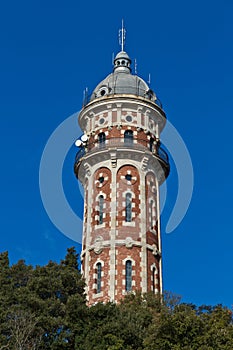 Water tower Tibidabo Barcelona Spain photo