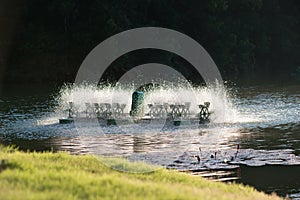 Water treatment equipment,Water turbines with plastic paddles