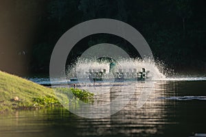 Water treatment equipment,Water turbines with plastic paddles