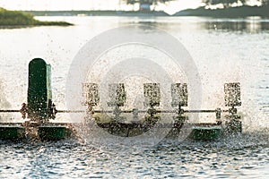 Water treatment equipment,Water turbines with plastic paddles