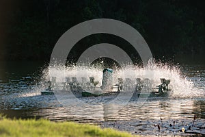 Water treatment equipment,Water turbines with plastic paddles