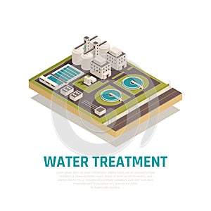 Water Treatment Isometric Composition
