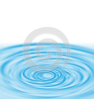 Water Twirl Blue Abstract Background