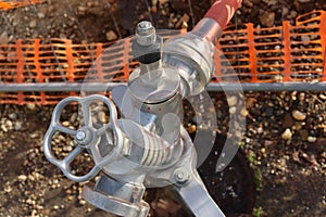 Water valve for garden watering