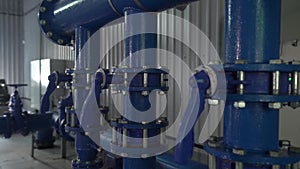 Water valves pipes system