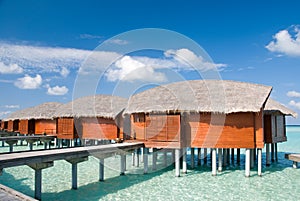 Water Villas/Bunglaws in Maldives.