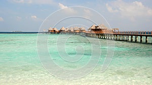 Water villas at Nika Resort, Maldives