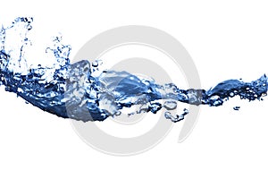 Water,water splash isolated on white background