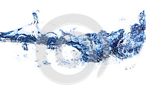 Water,water splash isolated on white background