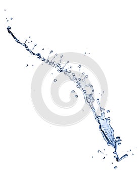 Water,water splash isolated on white background two