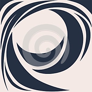 Water Wave Logo abstract design. Cosmetics Surf Sport Logotype c