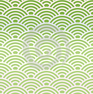 Water waves geometric seamless repetitive vector pattern texture