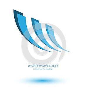 Water wawe logo