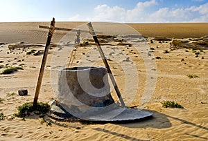 Water well in Desert