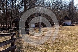 Water well in and old farm station