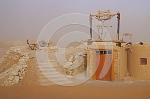 Water well in Sahara Desert, Morocco