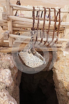 Water well in Sahara Desert, Morocco