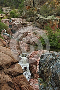 Water Wheel Falls Hiking Trail, Tonto National Forest, Payson, Arizona, United States