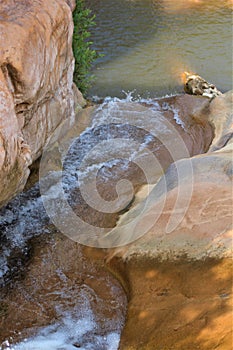 Water Wheel Falls Hiking Trail, Tonto National Forest, Payson, Arizona, United States