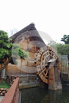 Water Wheel, Lan Nian Gardens