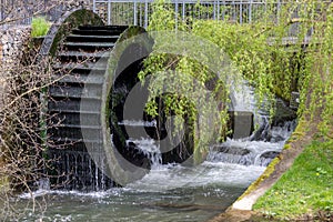 Water wheel in Menden Sauerland photo