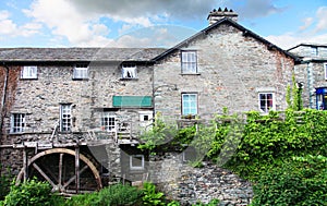 Water wheel and mill