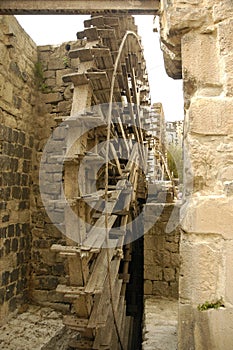 Water wheels at Hama