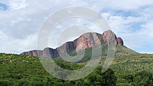 Waterberg mountains time lapse - South Africa