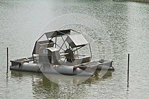 Waterbike on the river