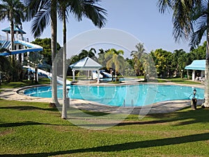 Waterboom swimming pool