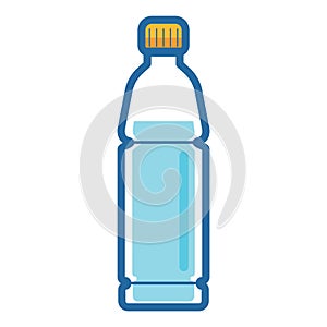 Waterbottle. Vector illustration decorative design