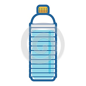 Waterbottle. Vector illustration decorative design