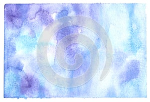 Watercolor abstract background