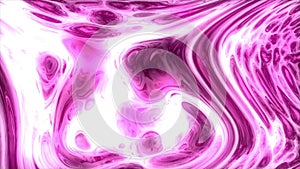 Watercolor abstract background with vibrant and wavy motion graphics, seamless loop. Design. Bright pink stains flowing