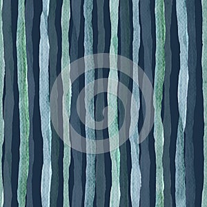 Watercolor abstract lines seamless pattern background