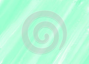 Watercolor abstract pastel green background