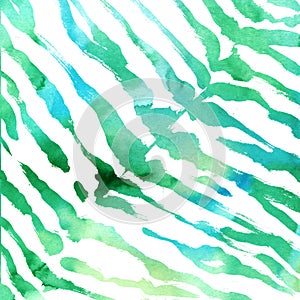 Watercolor animal print background.