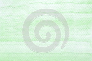 Watercolor background, art abstract green watercolor painting textured design on white paper background