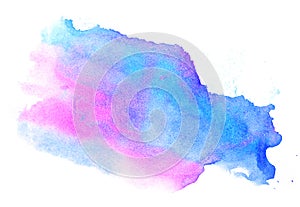 Watercolor blue-violet background