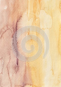 Watercolor brown abstract texture background