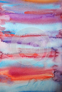 Watercolor handpainted art background