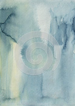 Watercolor indigo abstract texture background