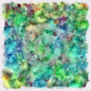 Watercolor lawny dots texture photo