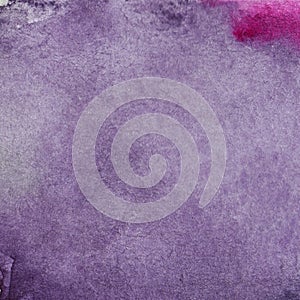 Watercolor lilac violet purple lavender green abstract paper texture background