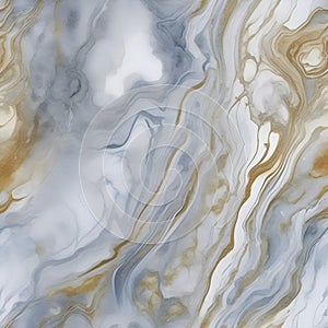 Watercolor marble background with Graded Wash technique. AI-Generated.