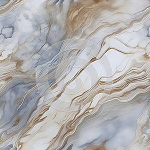 Watercolor marble background with Graded Wash technique. AI-Generated.