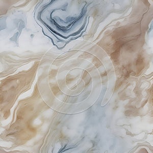 Watercolor marble background with Graded Wash technique. AI-Generated.