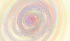 Watercolor paint abstract pattern with colorful ellipse Between the colors seeping together on paper for background